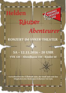 Jahreskonzert - Modernes Orchester @ Syker Theater | Syke | Niedersachsen | Deutschland